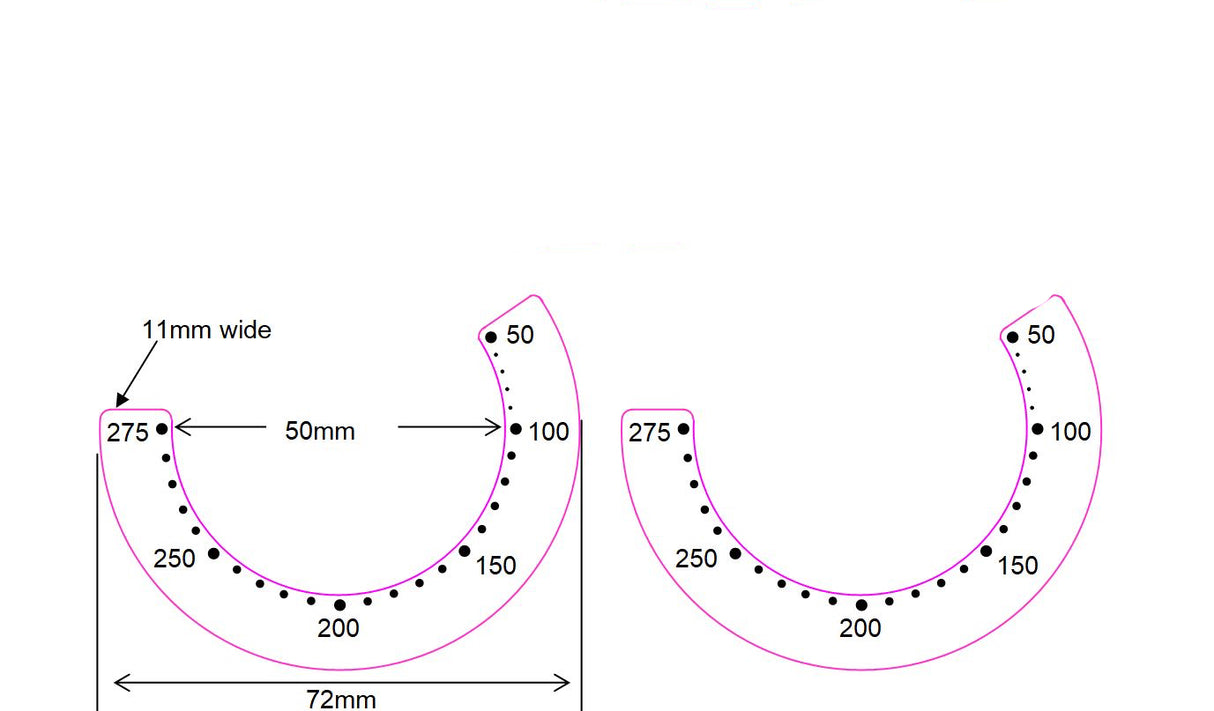 Oven Control Panel Decal Sticker Symbols 50-275c