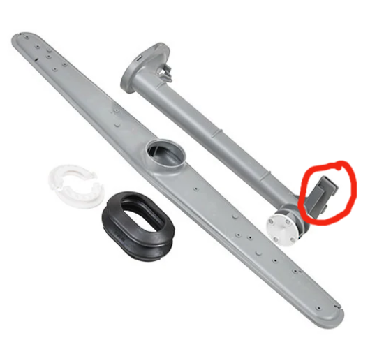 AEG Dishwasher Spray Arm and Venturi Upper Fav