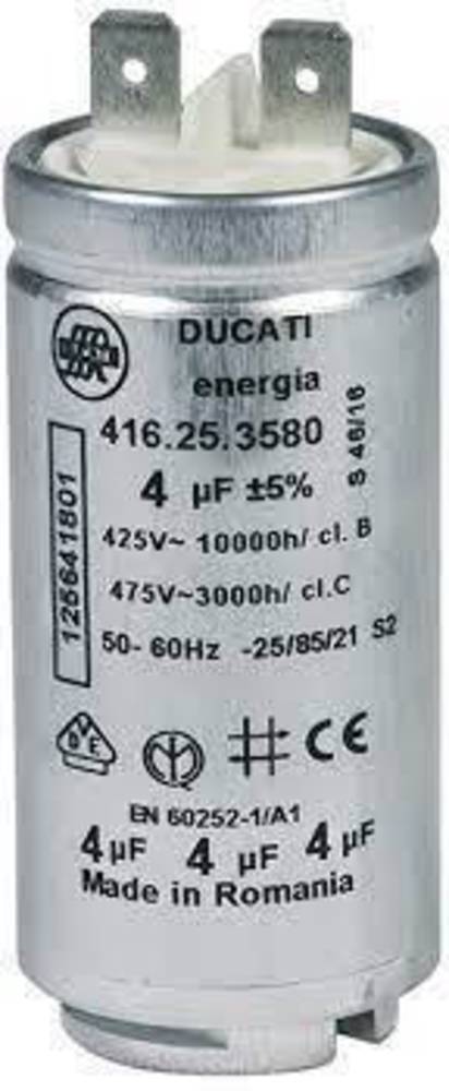 Capacitor 4UF, 416.25.3580 425V- 475V