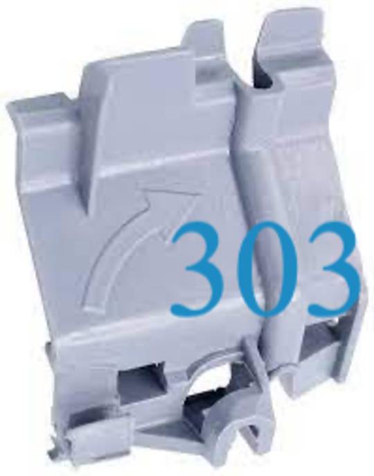 Westinghouse Dishwasher Lower Basket Clip Rack Fold