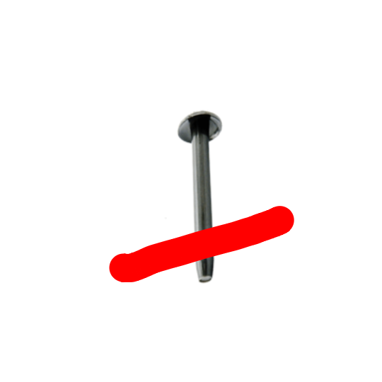 Westinghouse Rail End Pin Rear Side WSF6608X ***21919