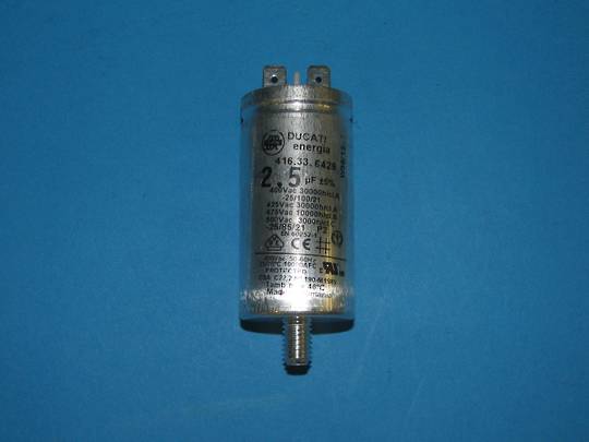 Asko Dishwasher Capacitor 2.5UF, 2.5MF , DW70.5, D5142, All Model With 2.5 Uf