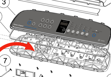 Fisher Paykel Washing Machine Display Control Module