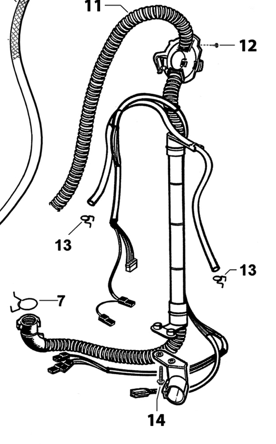 Fisher Paykel Washing Machine Drain Hose Harness Assy T2 Spares 429505P 429719P