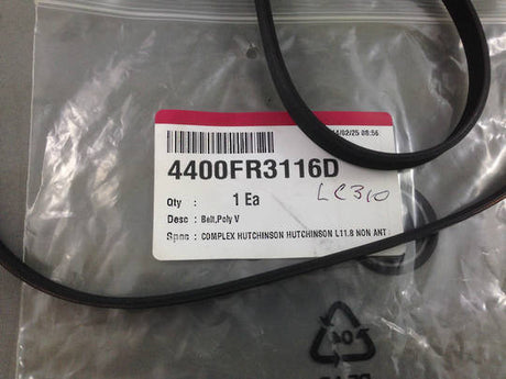 LG and Westinghouse Washing Machine Drive Belt