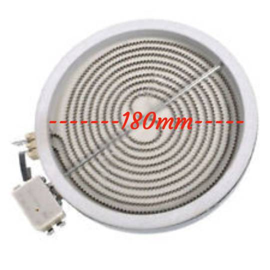Whirlpool Cooktop Element Large 1700 Watt 200MM Outer Frame 6AKM613/IX