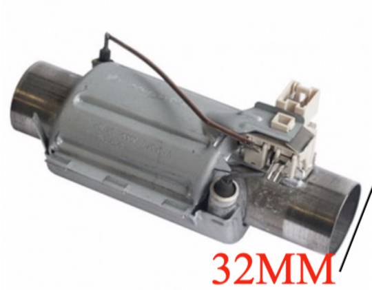 Smeg Fisher & Paykel Dishwasher Tube Heating Element 32mm 1800W Watts 806890547 806890548 H0124000590B H0120800355