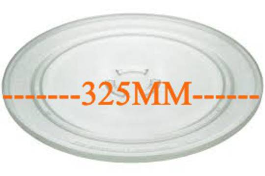 Whirlpool Microwave Glass Turntable Plate 325MM