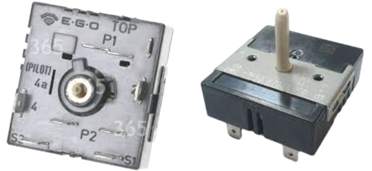 E.G.O Oven Cooktop Switch Energy Regulator Single Element 50.57021.010 for Smeg, Bosch, Electrolux, Ariston, Indesit, Westinghouse, Fisher & Paykel, Delonghi, Elba, Parmco