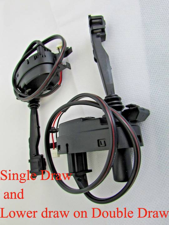 Fisher Paykel Single Dish Draw Lid Actuator and Lower Draw On Double Draw DD603, DS603 DD603H, DD603I, NO LONGER AVAILABLE