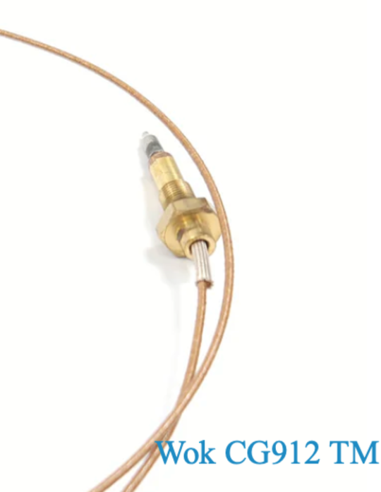 Cooktop Wok Burner Thermocouple CG912TM 87957, 87958,
