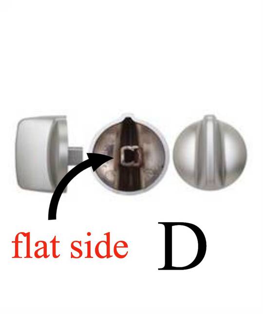 Fisher Paykel Cooktop Knob Chrome CT560C, CT2802, CT6551S, CT5602F