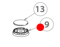 Fisher & Paykel Elba Delonghi Oven Cooktop Burner Spreader Aux Base Aluminium OR90SCBGFX2