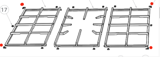 Fisher Paykel Oven Cooktop Rubber Foot Trivet