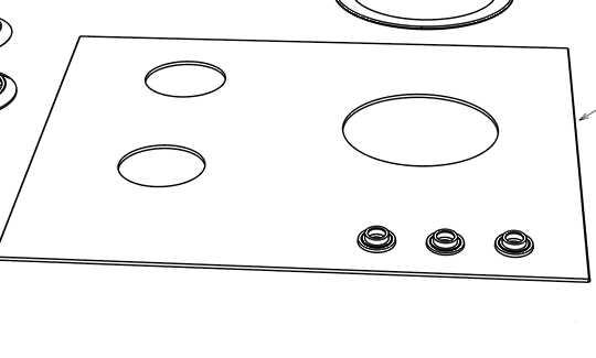 Fisher Paykel Cooktop Ceramic Only Glass Top