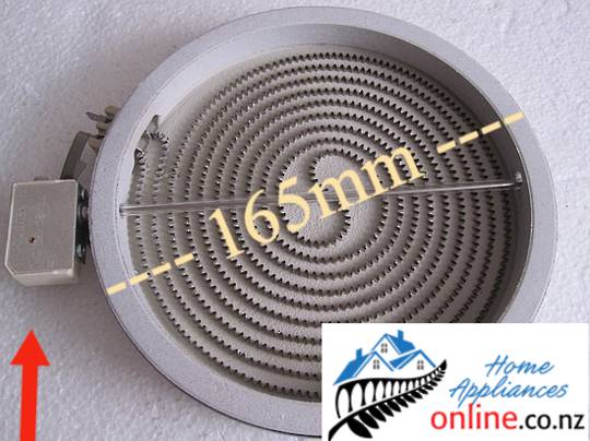 Ceramic Cooktop Element Small 165MM, 1200MM, 17466100000020