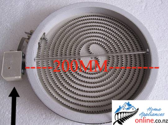 Baumatic and Classique Smeg Ceramic Cooktop Element Large 1800 Watt 200MM