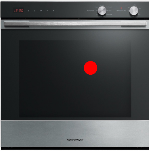 Fisher & Paykel Oven Door Only Outer Glass OB60SL7DEX1 OB60SL9DEX1