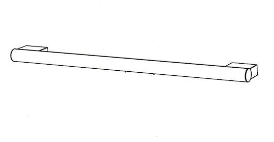 Elba Delonghi Oven Door Handle OB60SC0CEX1 85342,