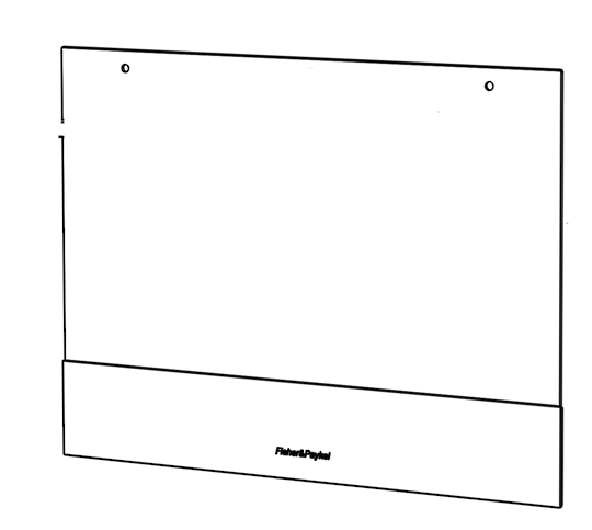 Fisher Paykel Oven Door Outer Glass OB60SC7CEPX1,