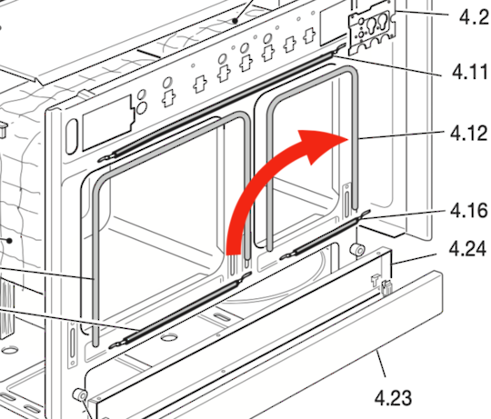 Delonghi Oven Door Gasket Seal D926GWF Small Oven