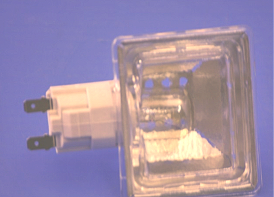 Fisher and Paykel Elba Oven Lamp Holder Assy Including Lamp and Glass