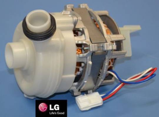 LG Dishwasher Wash Motor Pump With Bracket 5859DD9001A 4681ED1001B