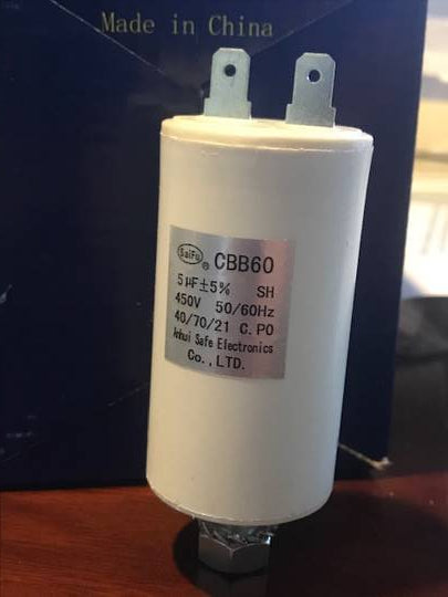 Capacitor 5UF , 5 Uf, 5 Mfd 450V Dishwasher Washing Machine All Brands
