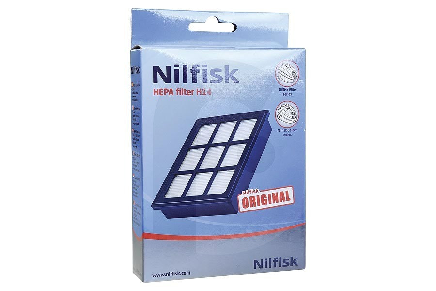 Nilfisk Vacuum HEPA Filter H14 – Suits Elite & Select Series – Genuine ()