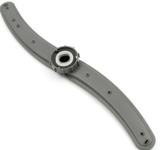 Dishwasher Upper Spray Arm with White Centre Bearing for Tuscany, Imprasio, Everdure, Omega, Eurotech, Whirlpool, HomeKing, Delonghi, Nouveau, Robinhood, Parmco, Baumatic, Classique, and Trieste