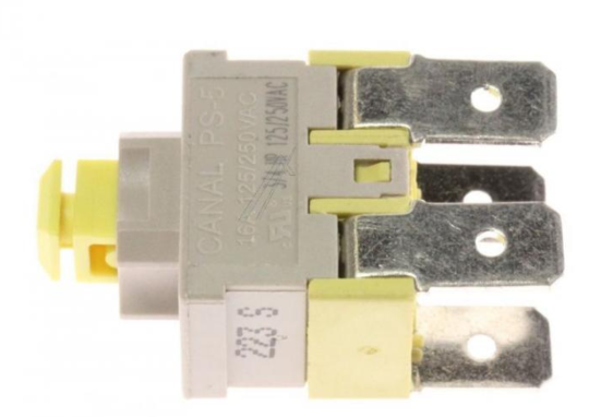 Dishwasher Power On/Off Switch Contacta 15A