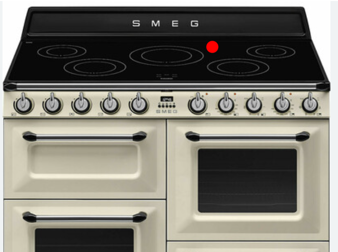 Smeg Oven Top Ceramic Glass with Frame TR93IP TR93IGR TR93IBL