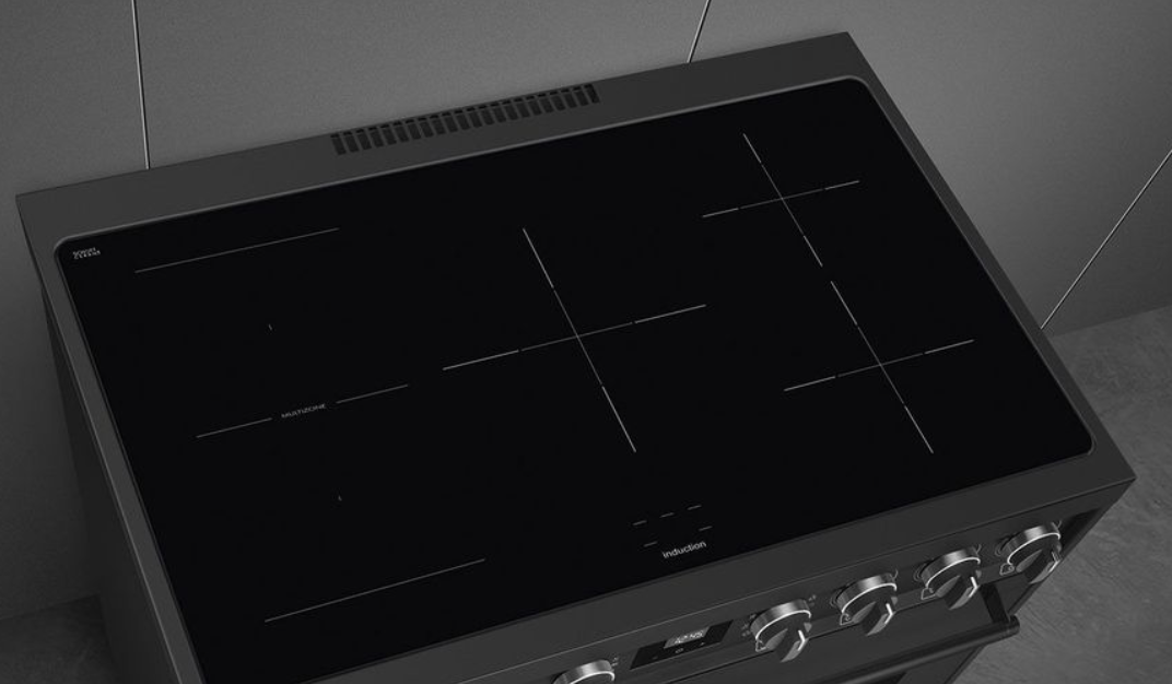 Smeg Only Glass Ceramic Top And The Frame For Induction Cooktop 685617891 C91IEA9 SMEG 90CM ANTHRACITE