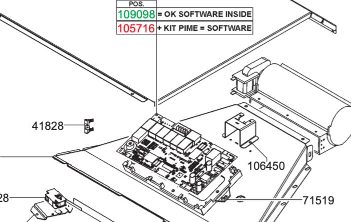 Smeg Oven Pcb Main SF4140VC SF4140VCB SF4140VCN SF4604VCNR SF4604VCNX SFA4140VC SFA4140VCB SFA4140VCN Programmed