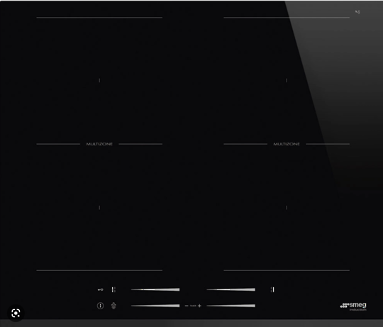 Smeg Cooktop Only Glass Top Ceramic SI2M7643B