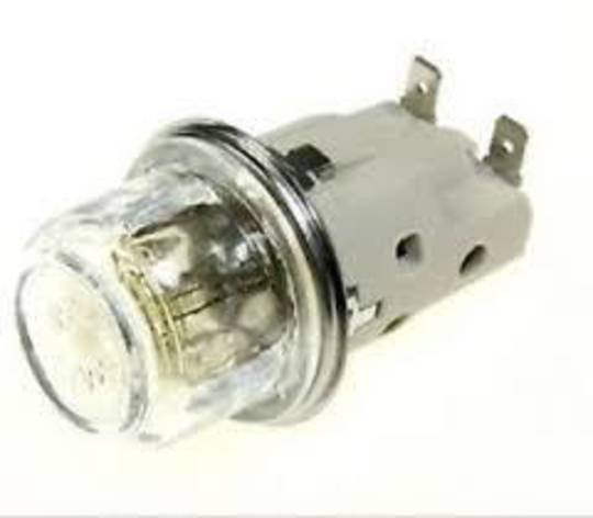 Smeg Oven Lamp Holder With Globe SNZ106VML, SNZ340GSS, SNZ360SS, SNZ360W, SNZ380SS, SNZ380W, SNZ60EVX, SNZ60MFSS, SNZ61MFX, SNZ6