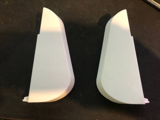 Robin Hood and Fisher Paykel Supertub Control Panel End Cap Right & Left Side ST3601 , ST3701, ST3702, ST3782