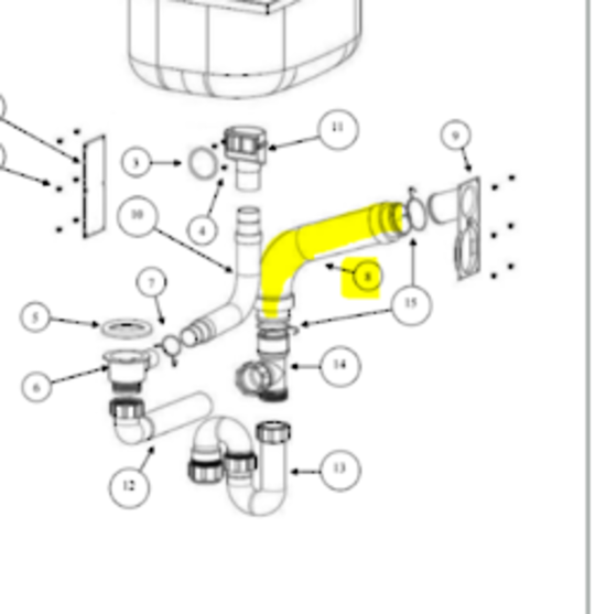 Robinhood and Fisher Paykel Hose Insert ST9001WA,