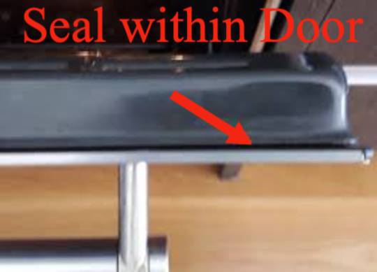 Smeg Oven Seal Between the Outer Glass