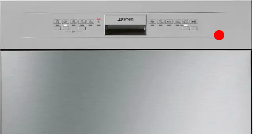 Smeg Dishwasher Control Panel Without Knobs and electronics DWAU6214X2 DWA6214X2