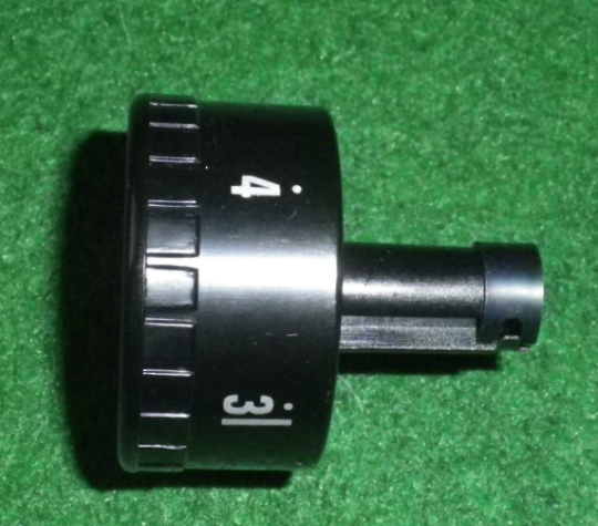 Smeg Dishwasher Black Timer Knob SA45X, PL454NE, PLA45X, SA45X
