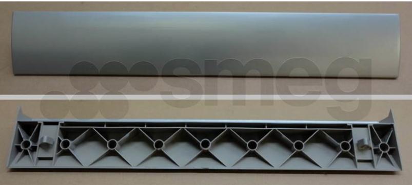 Smeg Dishwasher Kick Panel Silver