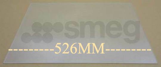 Smeg Fridge Glass Shelf Top Veggie Bin