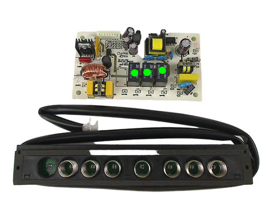 Fisher Paykel Rangehood PCB Controller Module Interchangable 791753 792428 792584 3 relay to 4 relay