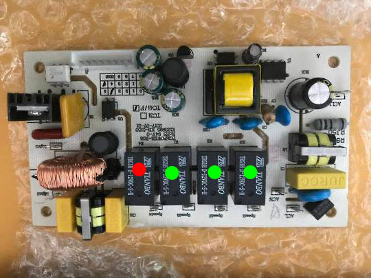 Fisher Paykel Rangehood PCB Controller Module Interchangable 791753 792428 792584 3 relay to 4 relay