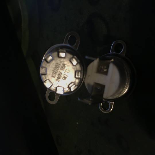 Universal Oven Cooling Fan Limiter 90C Cut Out Thermostat Open Circuit 90 Degree, KSD301