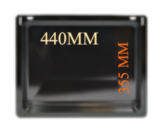 Simpson Westinghouse Electrolux Oven Grill Tray Baked Enamel 440mm x 355mm (Will Insert Wire Rack)