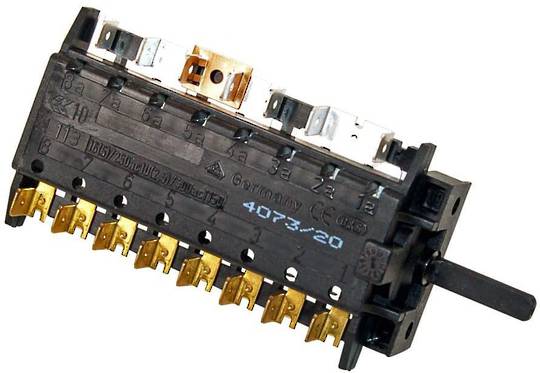 Smeg Oven Multifunction Selector Switch EKW999, S20XMF, S20XMFR, S890MF, S890MFA, S890MFEB, S890MFP, SA20XMF, ***730203