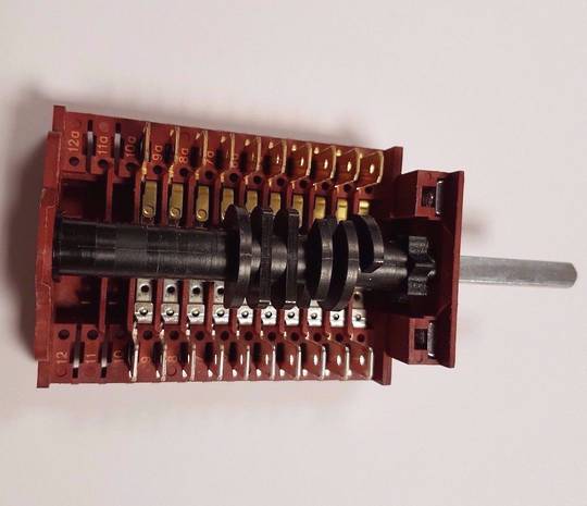 Smeg Oven Multifunction Selector Switch 5074/4, BM93IBL, BM93IP, C113GMX9, C92DX8, CC92MX8, CC92MX9, CG92N8, CG92N9, CG92RW9, Cg