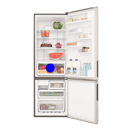 Westinghouse Electrolux Fridge Veggie Bin Front Cover 495mm X 230mm